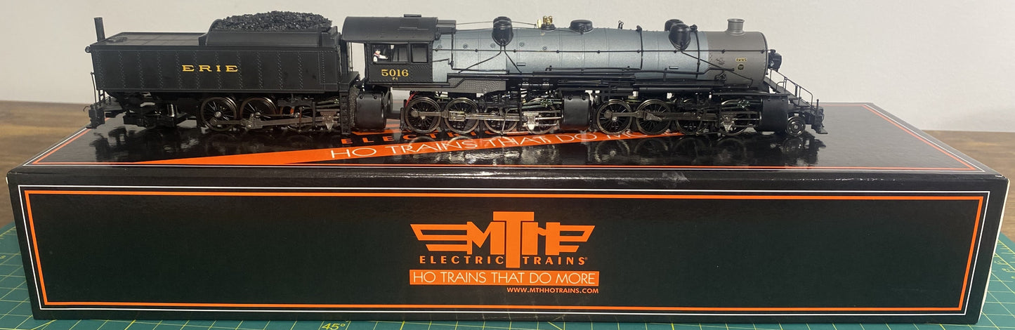 Erie MTH 80-3195-1 HO Scale 2-8-8-8-2 Triplex Steam Engine w/Proto-Sound 3.0