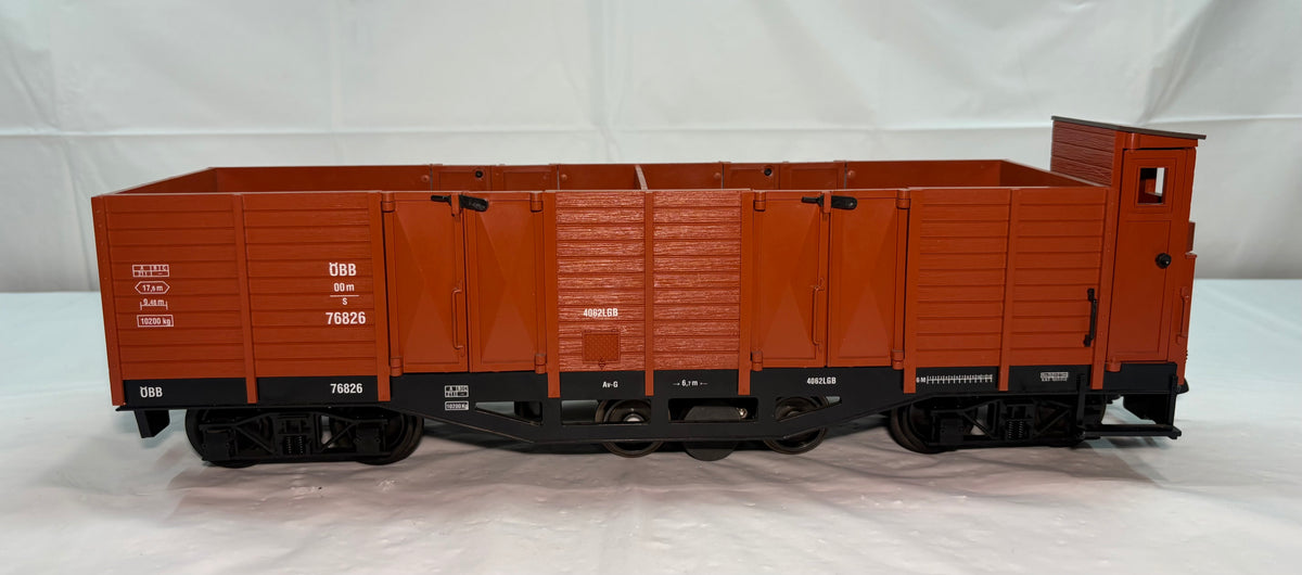 LGB 4062 G Scale Austrian Federal Railways High Side Gondola Wagon