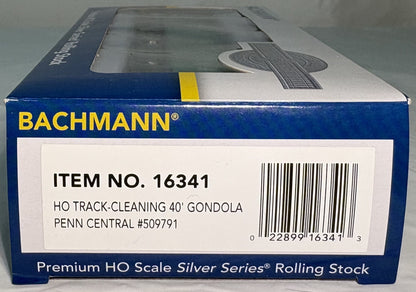 Bachmann 16341 Track Cleaning Gondola Car PENN CENTRAL #509791