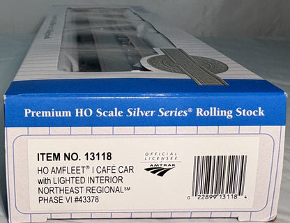 Bachman 13118 Amfleet I Cafe Car NE Regional Phase VI #43378