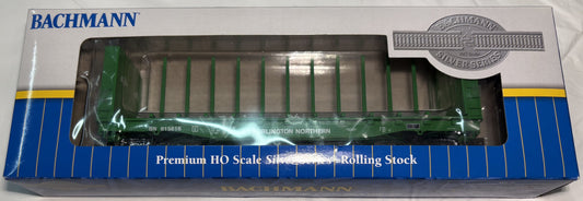 Bachmann 12903 52' Center beam Bulkhead Flatcar Burlington Northern #615816