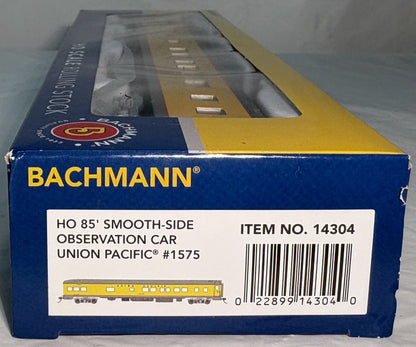 Bachmann 14304 UP Smooth-Side Observation Car w/ Lighted Interior