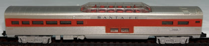 Minitrix 3052 N Scale Santa Fe Vista Dome Passenger Car #502