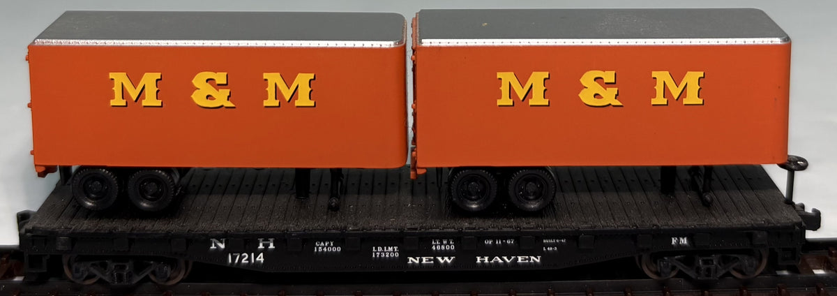 Atlas 17214 N Scale New Haven Piggyback Flat Car #17214