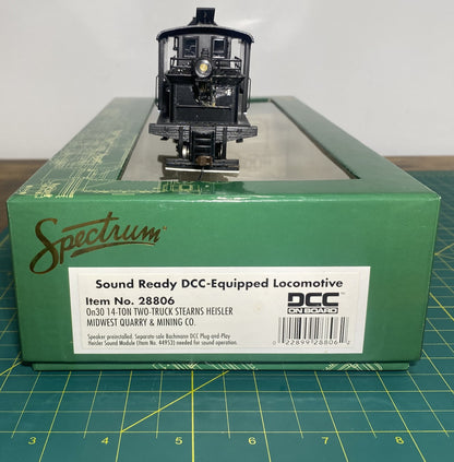 Bachmann 28806 On30 Mid Quarry & Mining Co. 14-Ton Two-Truck Stearns-Heisler #4
