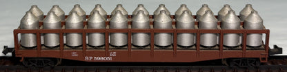 Atlas 3021 N Scale Southern Pacific 55 ft Container Flat Car