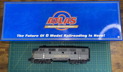 Atlas F-2/F-3 Ph. 1 #1671 EMD Demonstrator #291A2 Un-Powered A-Unit
