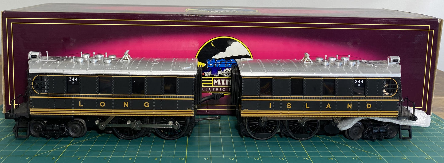 MTH 20-5534-1E O Gauge Long Island Electric Locomotive w/PS2 #344 EX/Box