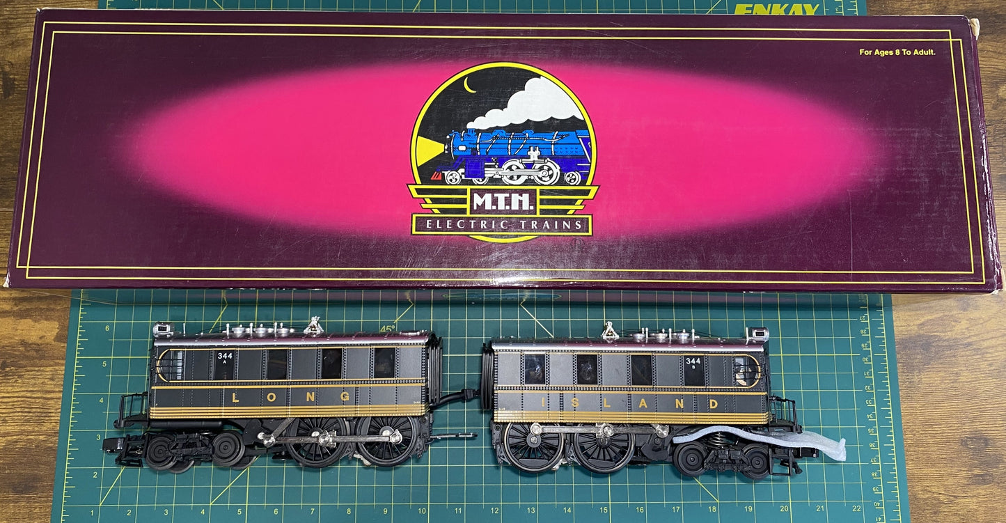 MTH 20-5534-1E O Gauge Long Island Electric Locomotive w/PS2 #344 EX/Box
