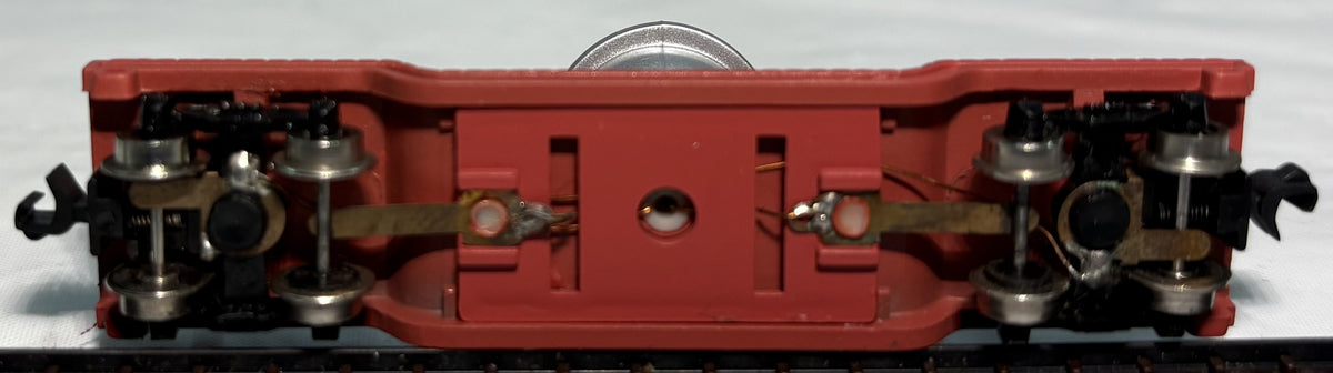 Model Power 8220 N Scale Depressed Center Flat Car Safety First