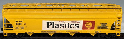 Atlas 3712 N Shell Chemical ACF Centerflow 4-Bay Covered Hopper #5220