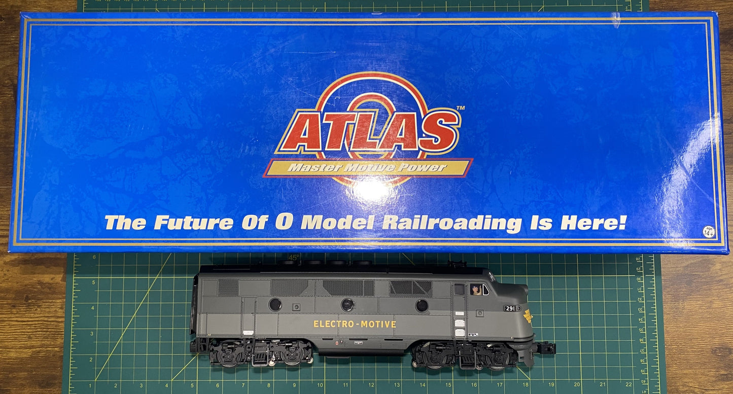 Atlas F-2/F-3 Ph.1 Diesel Locomotive EMD Demonstrator #291A1 A Unit