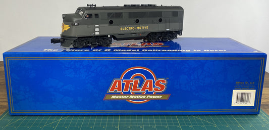 Atlas F-2/F-3 Ph.1 Diesel Locomotive EMD Demonstrator #291A1 A Unit