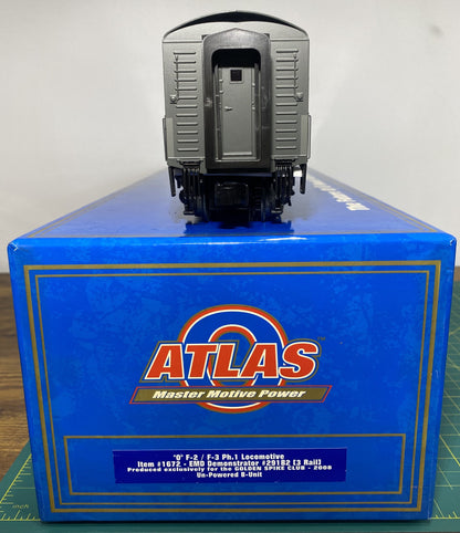 Atlas #291B2 F-2/F-3 Ph.1 Diesel Loco #1672 EMD Demonstrator un-Powered B Unit