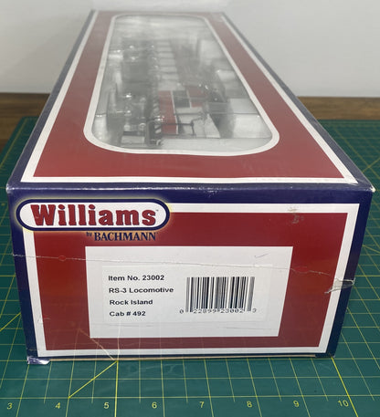 Williams By Bachmann # 23002 Rock Island Alco RS3 Diesel Locomotive