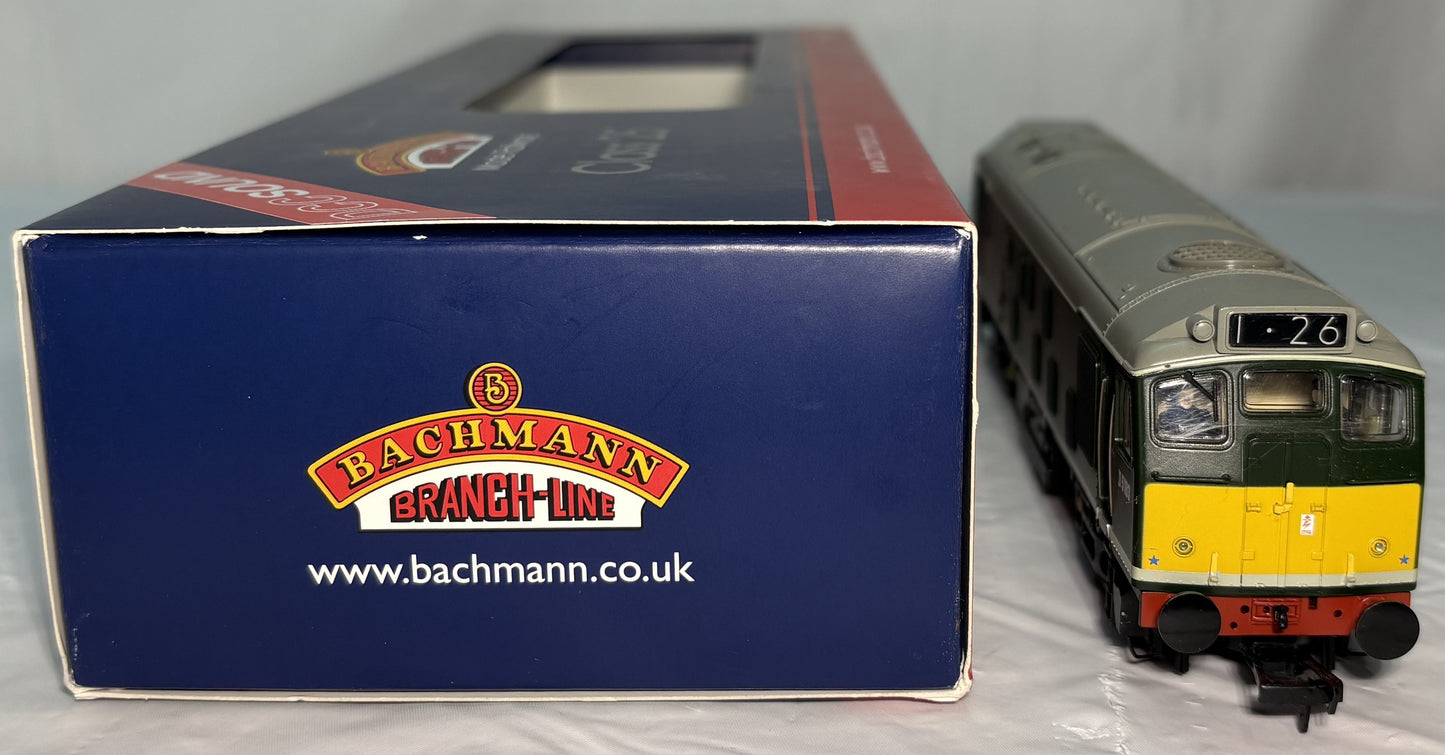 Bachman Branch Line 32-330DS British Rail Class 25/1 D5183 British Railways Green with Late Crest