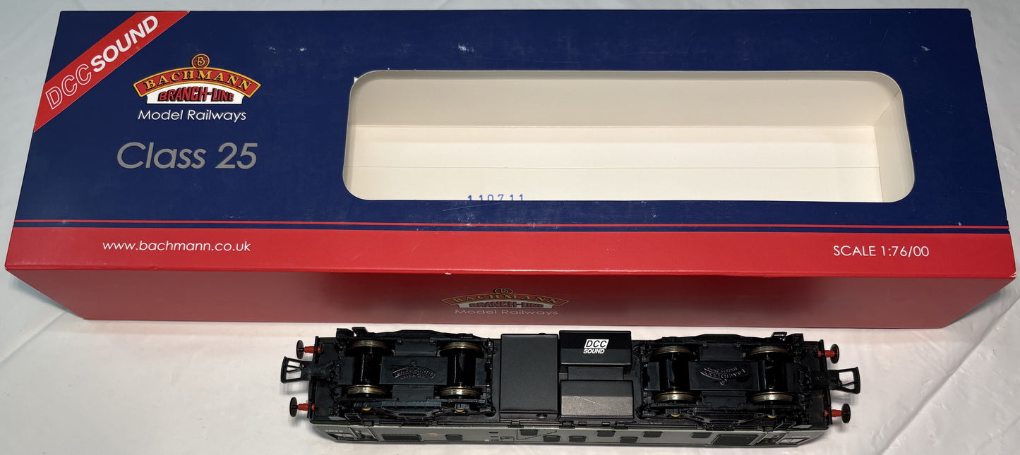 Bachman Branch Line 32-330DS British Rail Class 25/1 D5183 British Railways Green with Late Crest