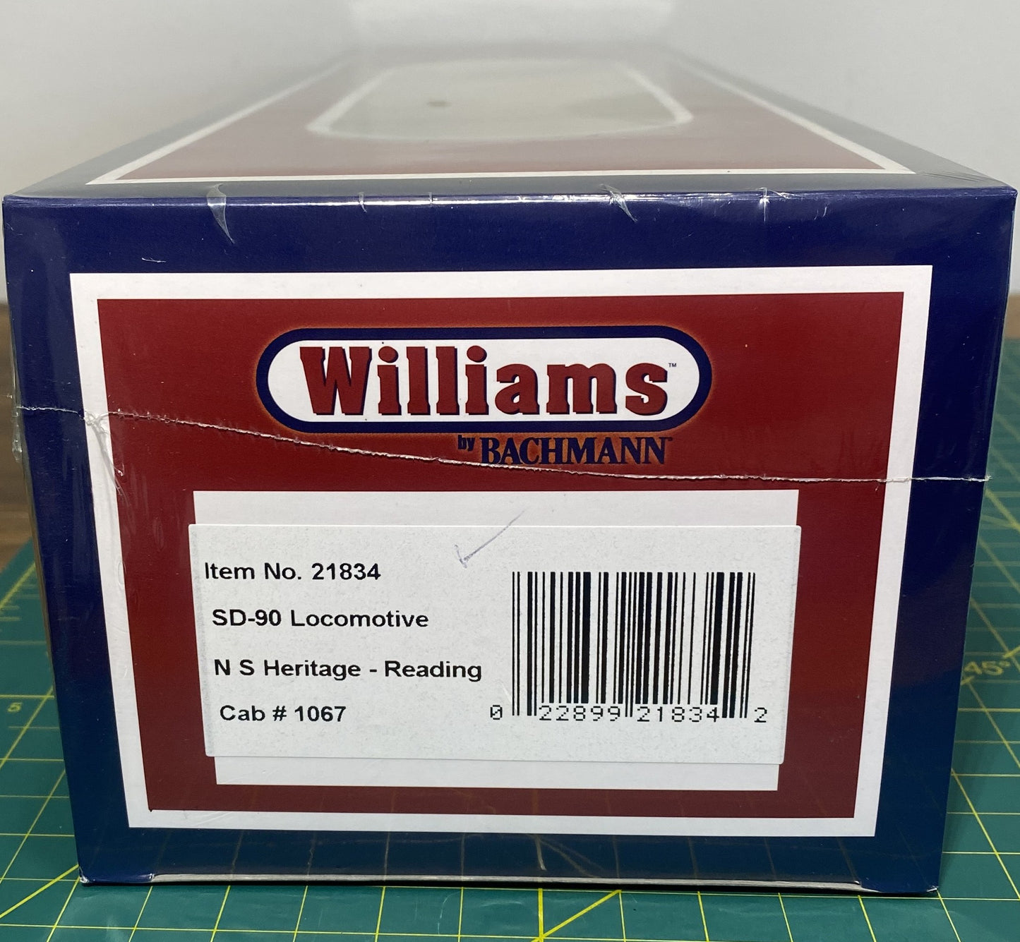 Williams 21834 O Reading NS Heritage SD90 Diesel Locomotive #1067