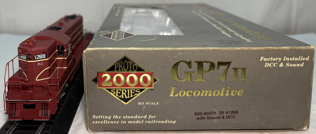 Proto 2000 920-40470 HO Rock Island Diesel EMD GP7 Phase II Powered w/Sound & DCC