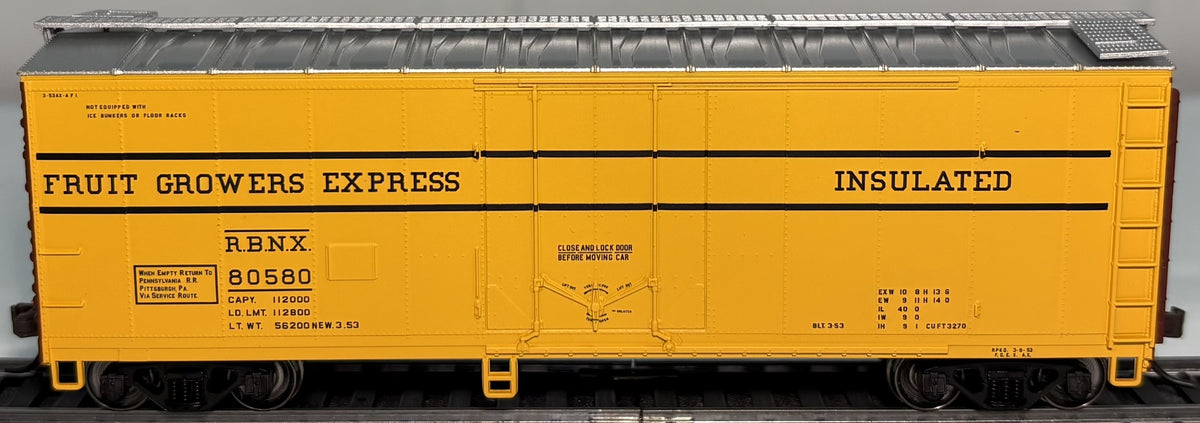 Atlas 20 002 019 HO Fruit Growers Express 40’ Plug Door Box Car #80580