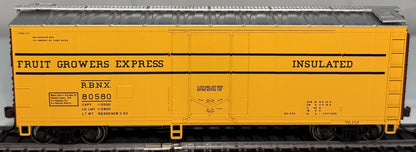 Atlas 20 002 019 HO Fruit Growers Express 40’ Plug Door Box Car #80580
