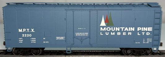 Atlas 20002741 HO Mountain Pine Lumber 40' Plug Door Boxcar #2220