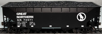 Atlas 20 002 482 HO Great Northern Offset Side 2-Bay Open Hopper #97765