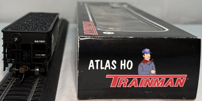 Atlas 20 002 482 HO Great Northern Offset Side 2-Bay Open Hopper #97765