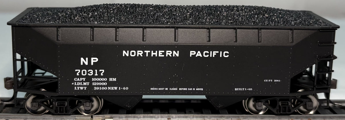 Atlas 20 000 992 HO Northern Pacific 2 Bay Offset Hopper #70317