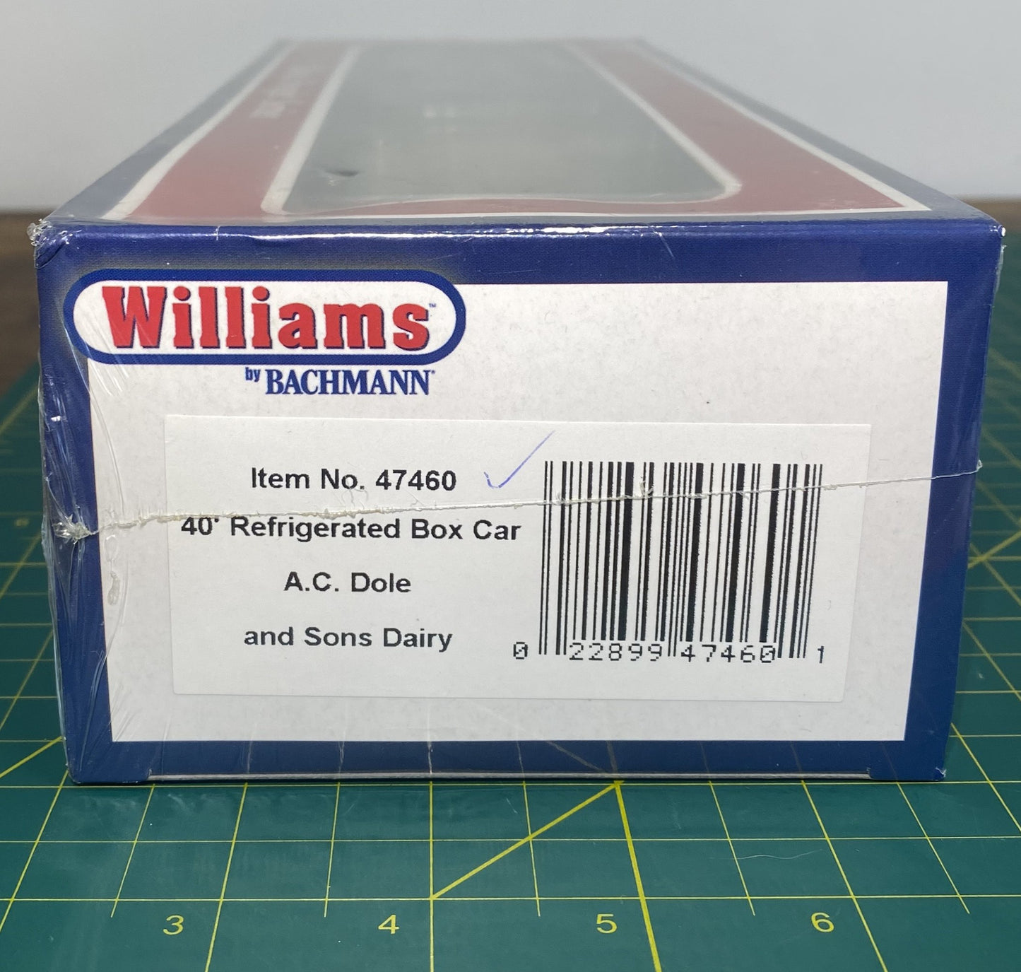 This is the Williams #47460 A. C. Dole and Sons Dairy Refrigerated Box Car
