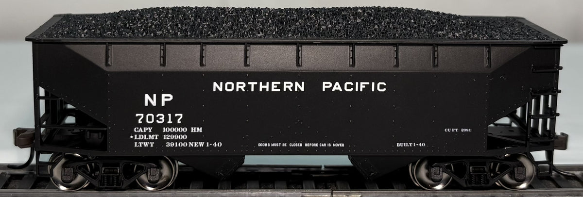 Atlas 20 000 992 HO Northern Pacific 2 Bay Offset Hopper #70317