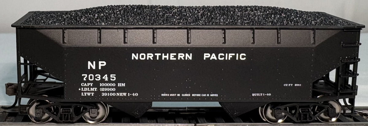 Atlas 20 000 993 HO Northern Pacific 2 Bay Offset Hopper #70345