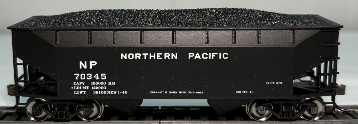 Atlas 20 000 993 HO Northern Pacific 2 Bay Offset Hopper #70345