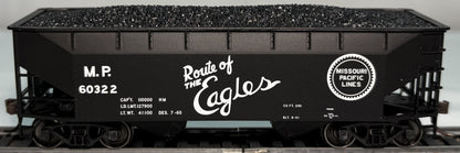 Atlas 20 002 487 HO Missouri Pacific MP 2-Bay Offset Hopper #60322