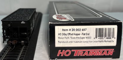 Atlas 20 002 487 HO Missouri Pacific MP 2-Bay Offset Hopper #60322