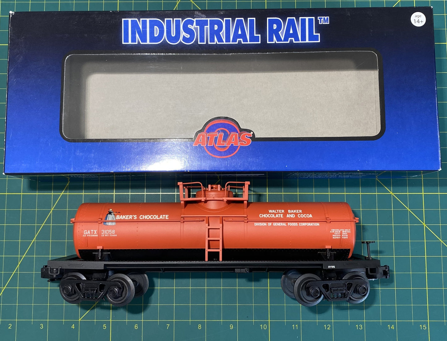 Atlas 1005013 Baker's Chocolate Tank Car #31058