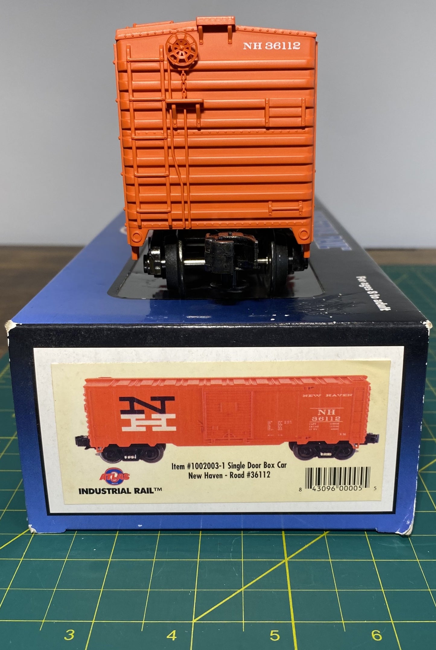 Industrial Rail 1002003-1 O New York New Haven & Hartford Box Car #36112