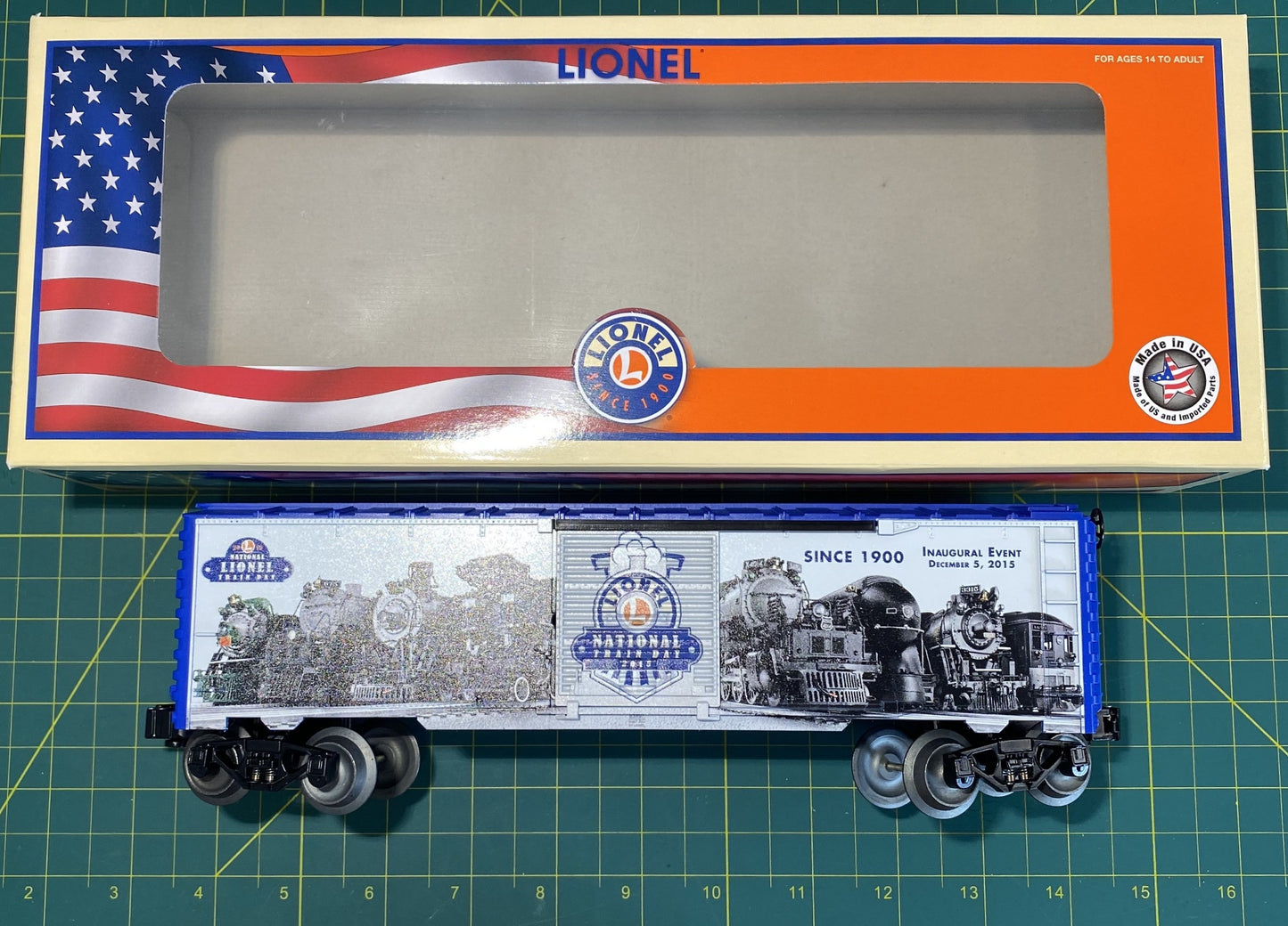 Lionel 6-83497 O 2015 National Train Day Boxcar
