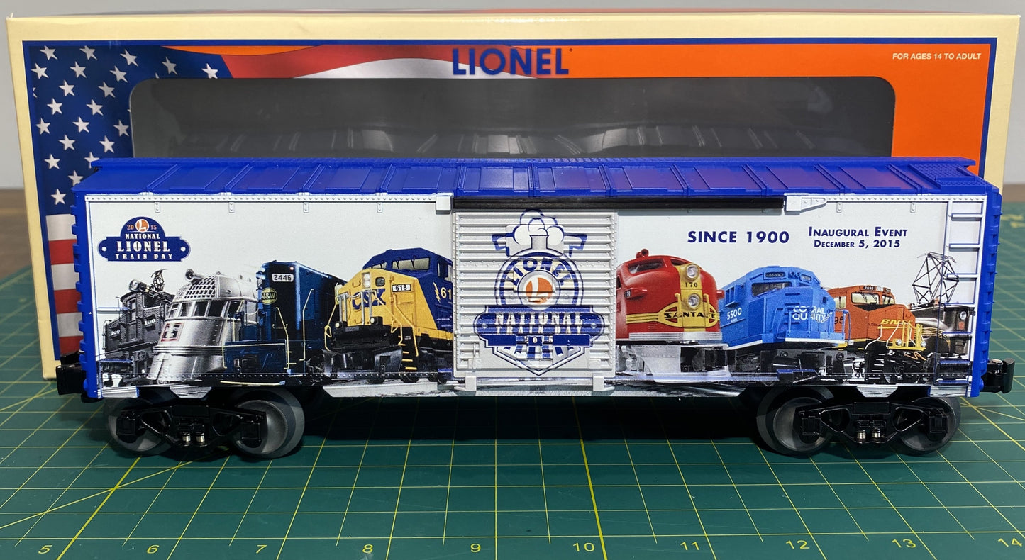 Lionel 6-83497 O 2015 National Train Day Boxcar