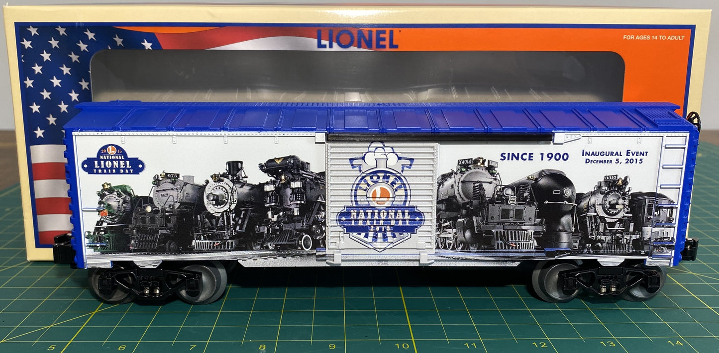 Lionel 6-83497 O 2015 National Train Day Boxcar