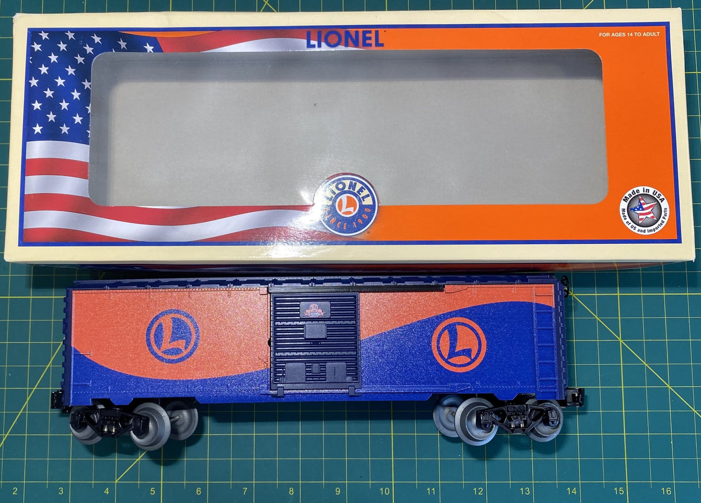 Lionel 6-83636 115TH BOXCAR DESIGN WINNING BOXCAR