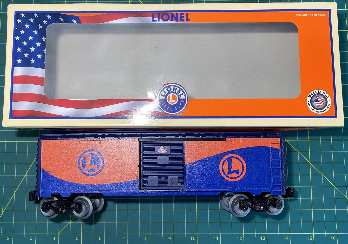 Lionel 6-83636 115TH BOXCAR DESIGN WINNING BOXCAR