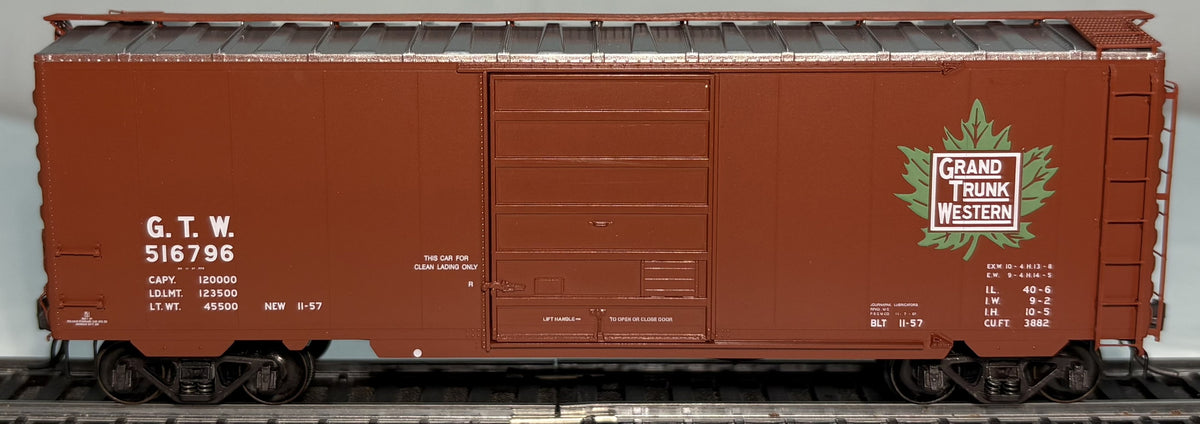 Kadee 5231 HO Scale Grand Trunk Western 40' PS-1 Boxcar #516796