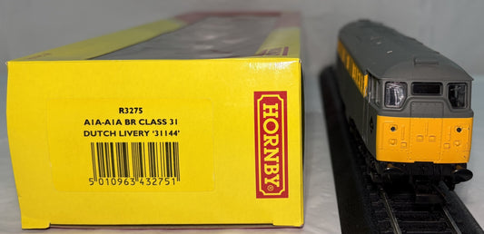 Hornby R3275 “Dutch Livery” AIA-AIA DIESEL ELECTRIC class 31 no. 31144