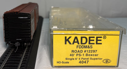 Kadee 4047 HO Scale Fort Dodge Des Moines FDDM&S 40' PS-1 Boxcar #12297