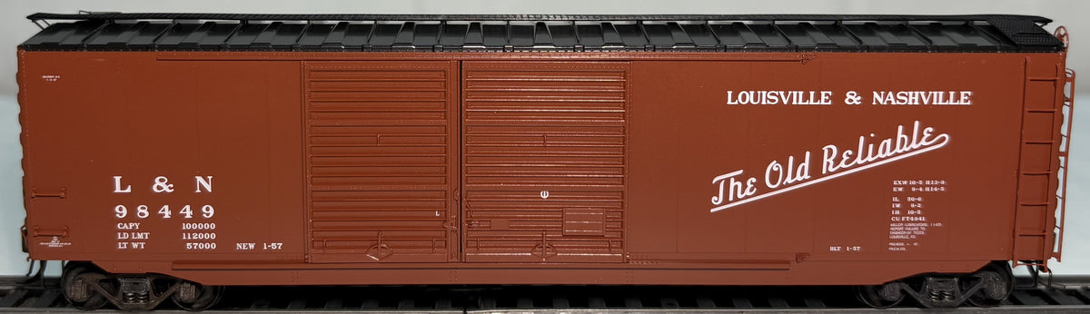 Kadee 6706 HO Scale Louisville & Nashville 50' PS 1 Double Door Boxcar #98449