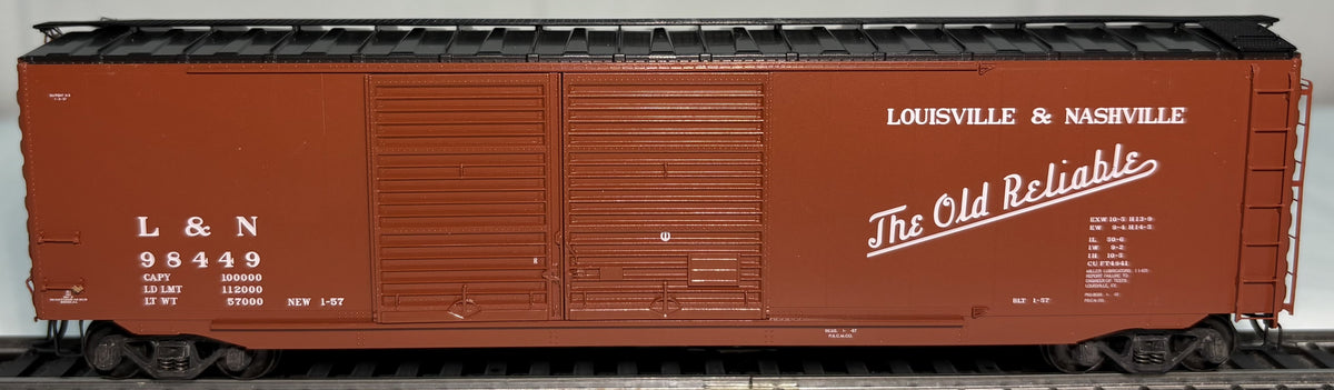 Kadee 6706 HO Scale Louisville & Nashville 50' PS 1 Double Door Boxcar #98449