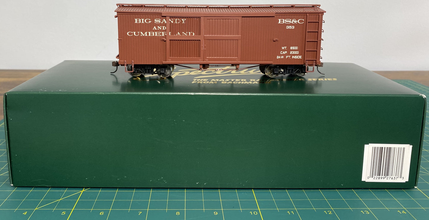 Spectrum 27637 Ventilated Boxcar Big Sandy & Cumberland HO Scale