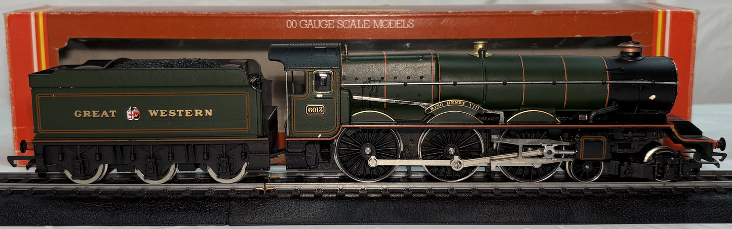 Hornby R349 King Class 60xx 4-6-0 'King Henry VIII' 6013 in GWR Green