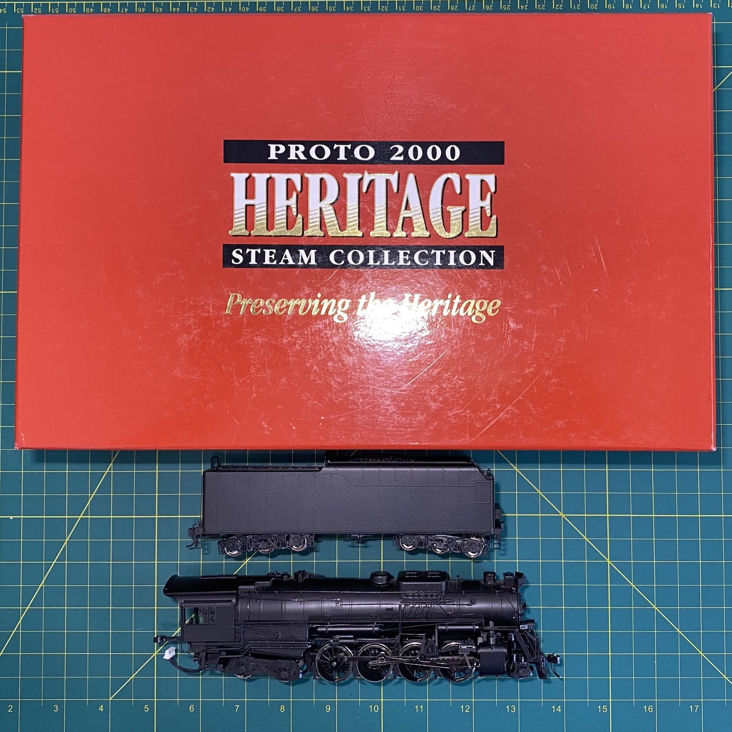 Proto 2000 Heritage Steam 2-8-4 "Berkshire" Powered w/Sound & DCC Unlettered